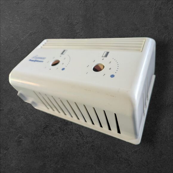 Amana Refrigerator Temp Assure Control Cover 2 Settings Snaps In Vent White Blue - Picture 1 of 8